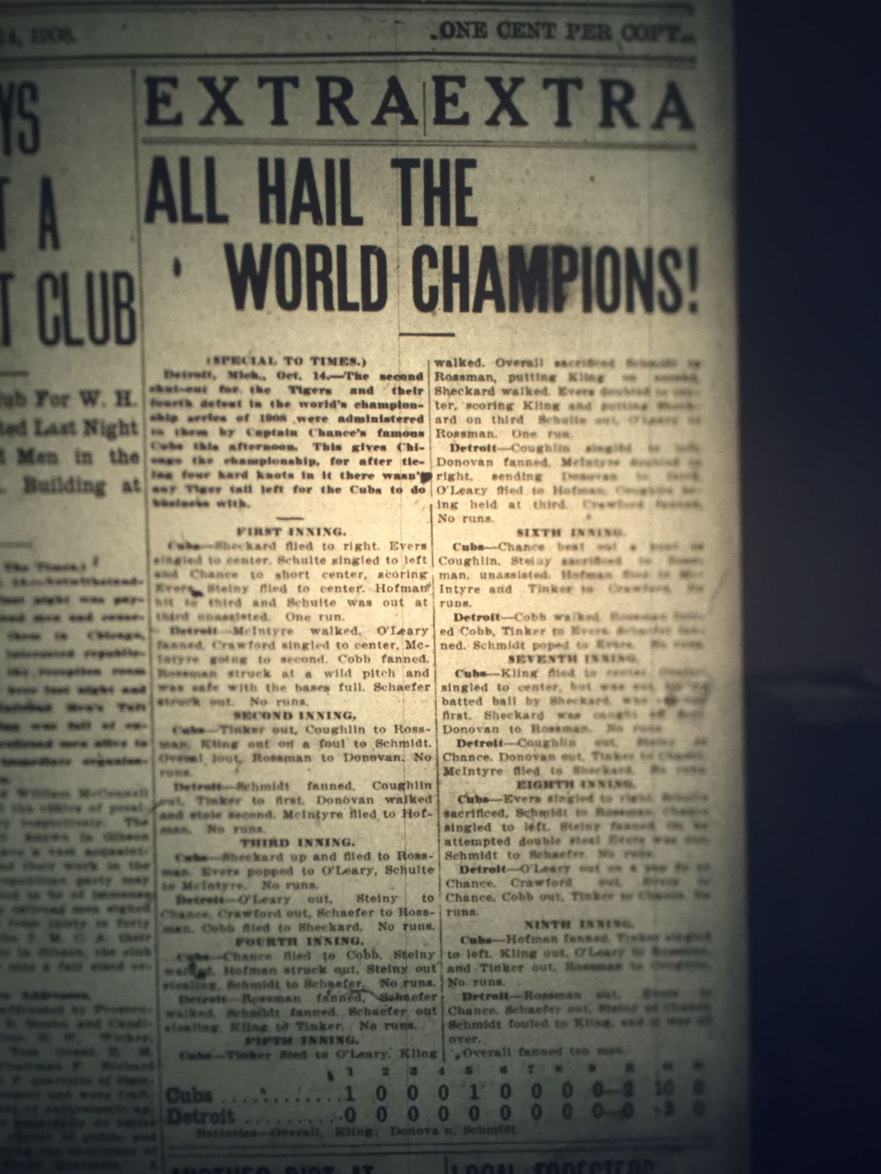Championship story